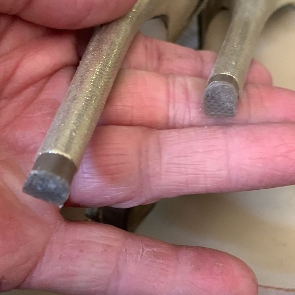 SOLD !!Breckelles gold strapped heels size 7 - Picture 7 of 16